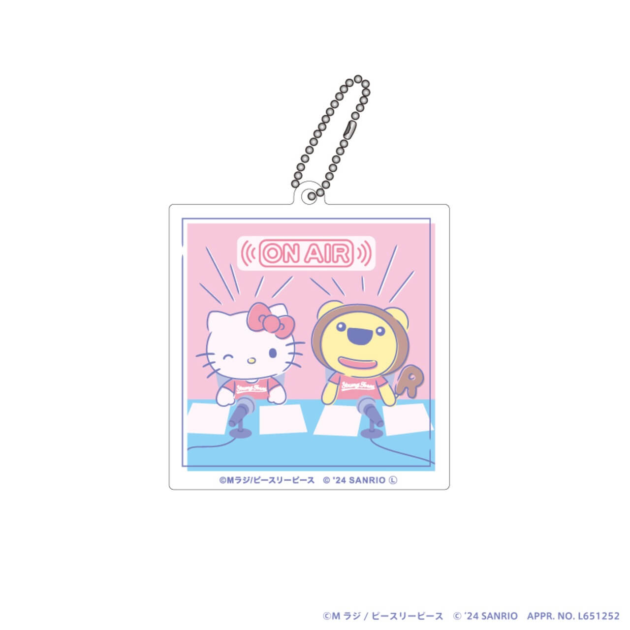 ヤングタウン×サンリオキャラクターズ トレーディングアクリルキーホルダー(単品)