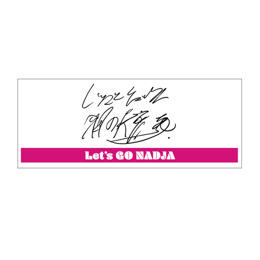 レツゴーナジャ・グランディーバのレツゴーフライデーオリジナルメッセージタオル（全3種）