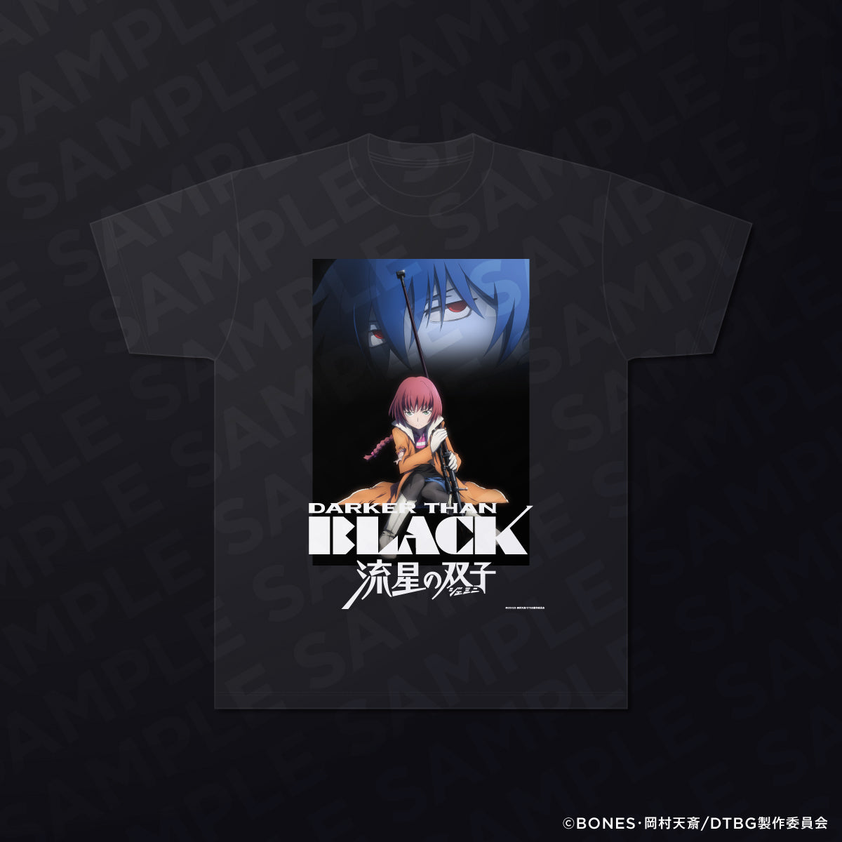 DARKER THAN BLACK -流星の双子-／京まふ2025オリジナルアニメTシャツ