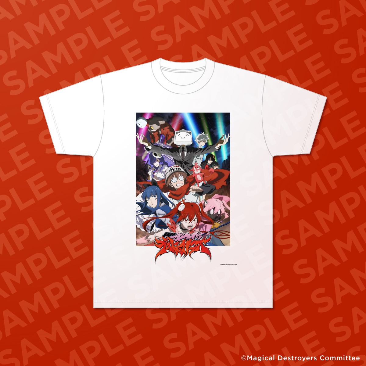 京まふ2025オリジナルアニメTシャツ／魔法少女マジカルデストロイヤーズ（B）