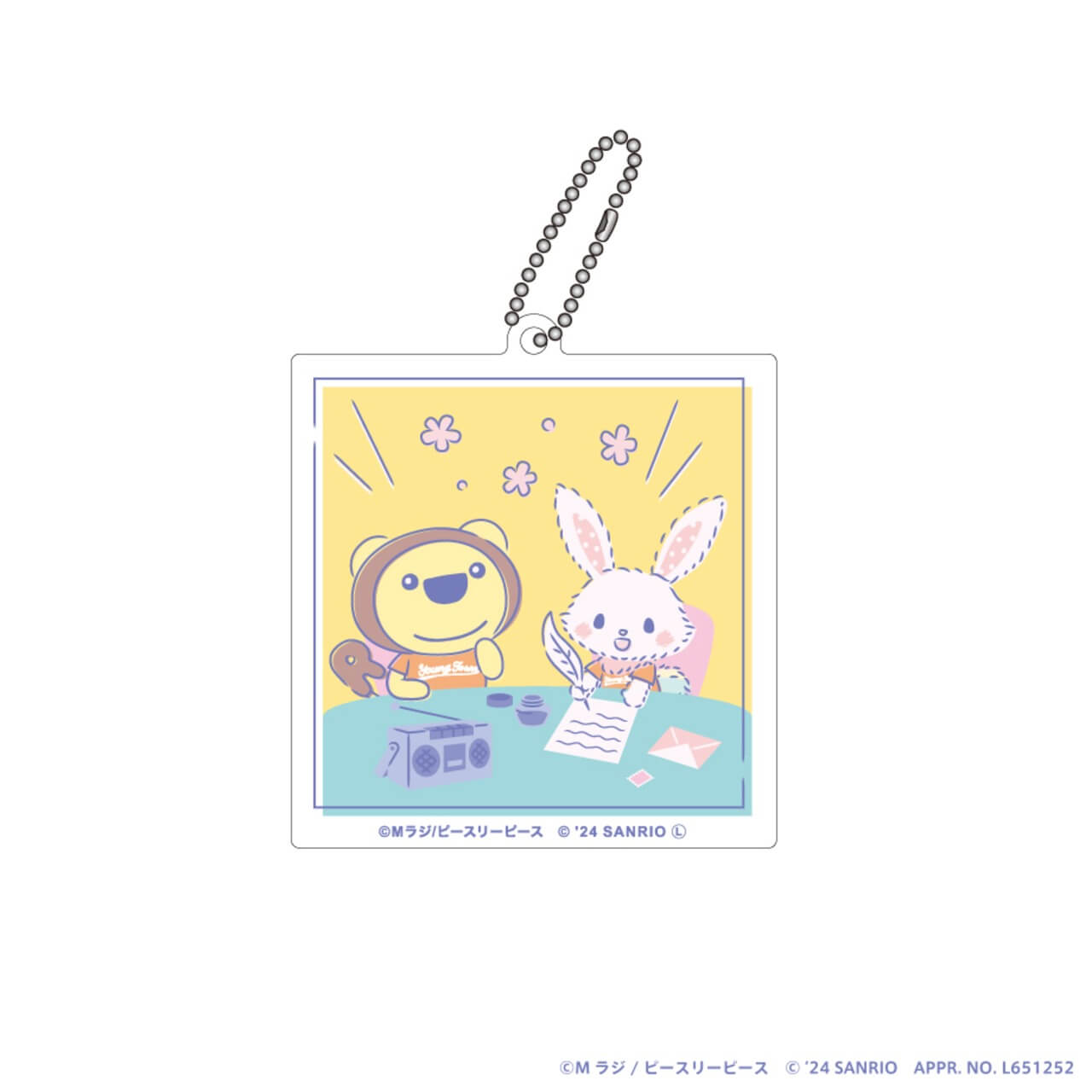 ヤングタウン×サンリオキャラクターズ トレーディングアクリルキーホルダー■全部入りBOX