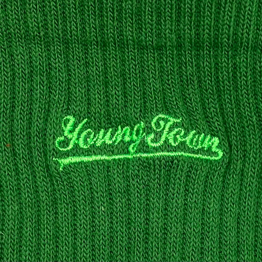 ヤングタウンのシャレオツ靴下（グリーン）