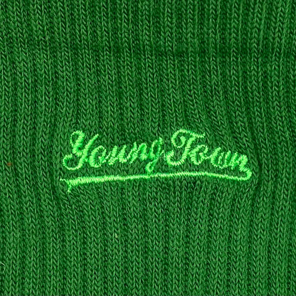 ヤングタウンのシャレオツ靴下（グリーン）