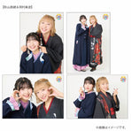「西乃風ブラン堂 ご縁旅」2L判生写真 4枚セット（秋山眞緒＆岡村美波）
