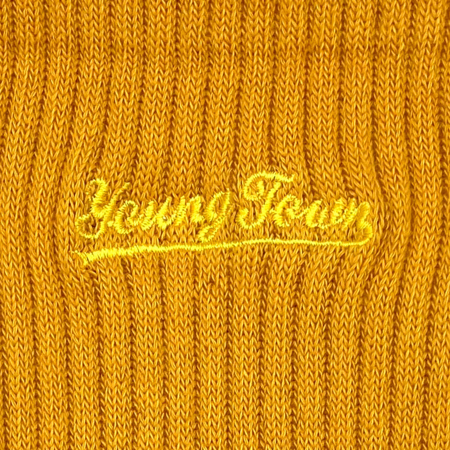 ヤングタウンのシャレオツ靴下（イエロー）