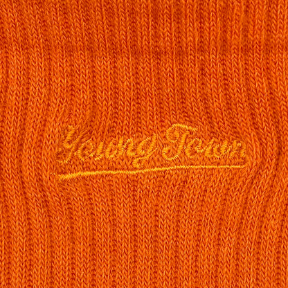 ヤングタウンのシャレオツ靴下（オレンジ）