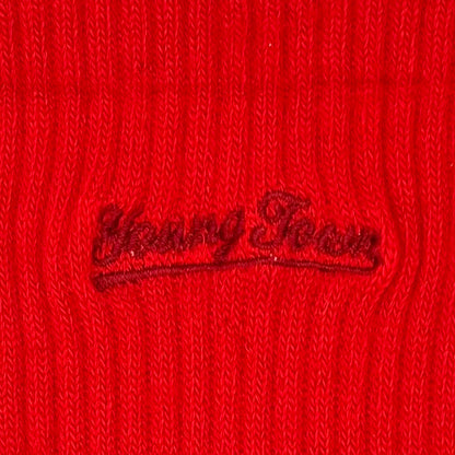 ヤングタウンのシャレオツ靴下（レッド）