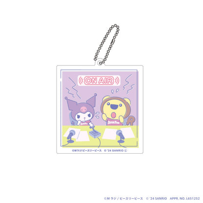 ヤングタウン×サンリオキャラクターズ トレーディングアクリルキーホルダー（単品）