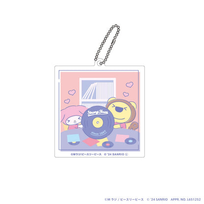 ヤングタウン×サンリオキャラクターズ トレーディングアクリルキーホルダー■全部入りBOX