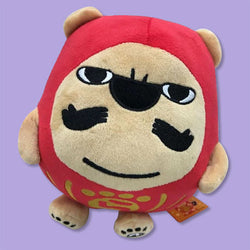 らいよんだるまぬいぐるみ