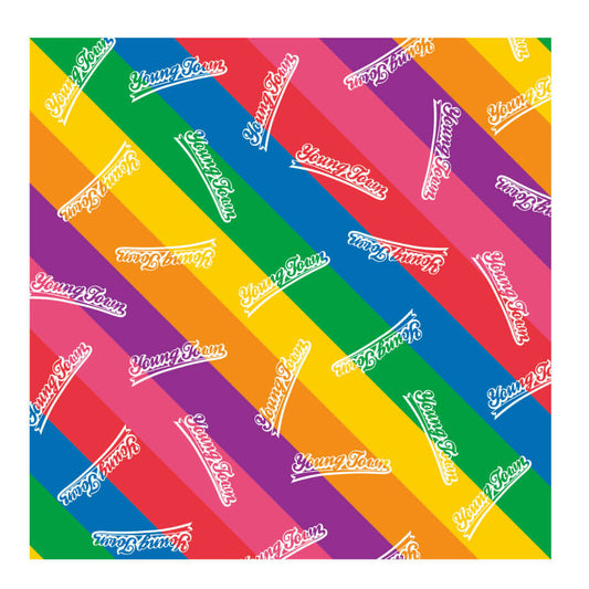 らじおんチャンのスカーフにもなっちゃう?「ヤングタウン」マルチクロス