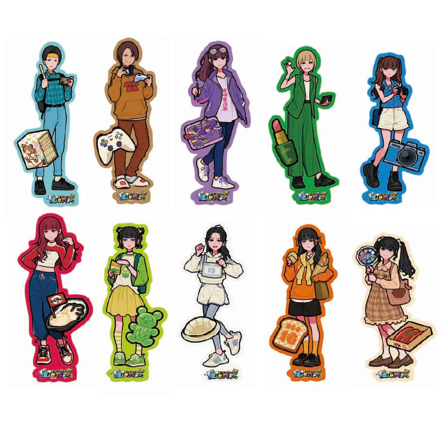 推しかるちゃー ステッカー