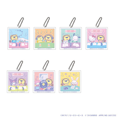 ヤングタウン×サンリオキャラクターズ トレーディングアクリルキーホルダー（単品）