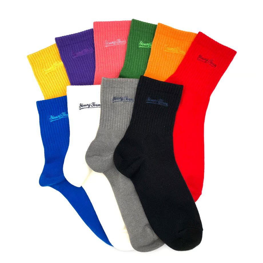 ヤングタウンのシャレオツ靴下（レッド）