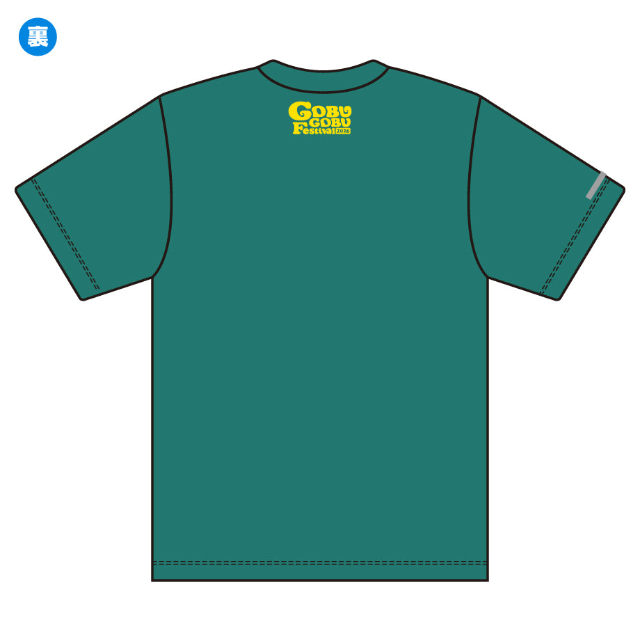【フェス終了後発送】浜田大先生描き下ろしTシャツ（箱ティッシュ）