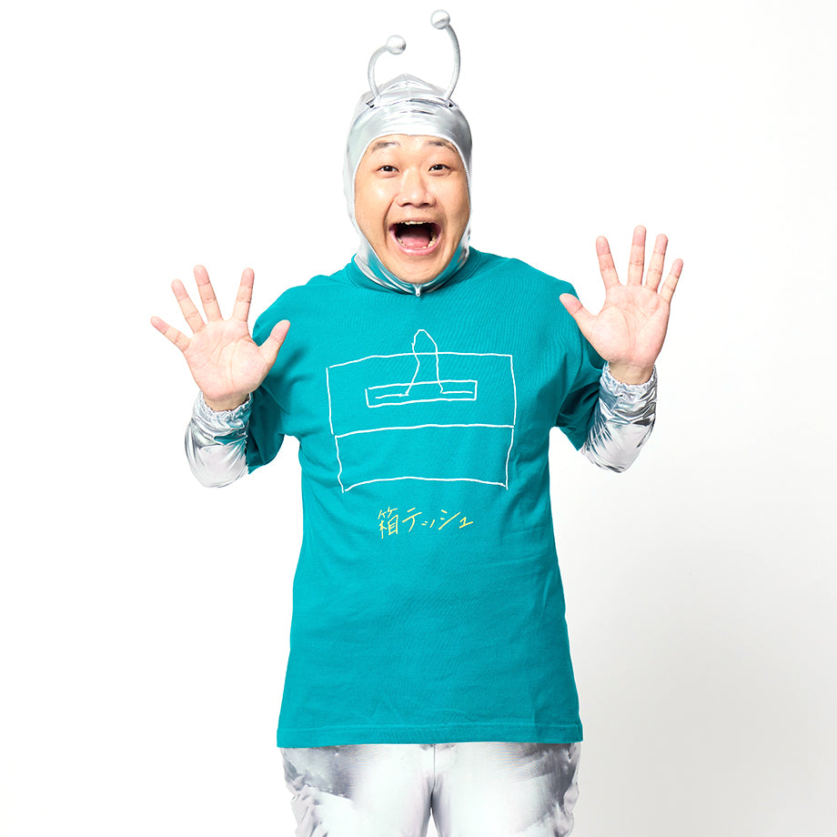 【フェス終了後発送】浜田大先生描き下ろしTシャツ（箱ティッシュ）