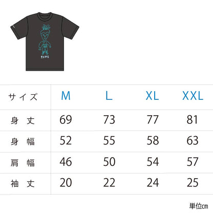 【フェス終了後発送】浜田大先生描き下ろしTシャツ（豊臣秀吉）