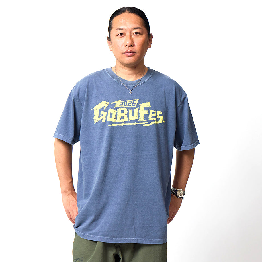 フェス終了後発送】ごぶごぶフェスオフィシャルTシャツ ヴィンテージ