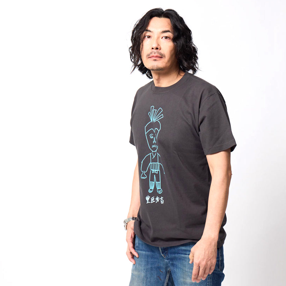 美波　 　似顔絵Tシャツ2017　値下げしました。また、おまけ 付けます。 フェス終了後発送】浜田大先生描き下ろしTシャツ（豊臣秀吉） – MBS MARKET