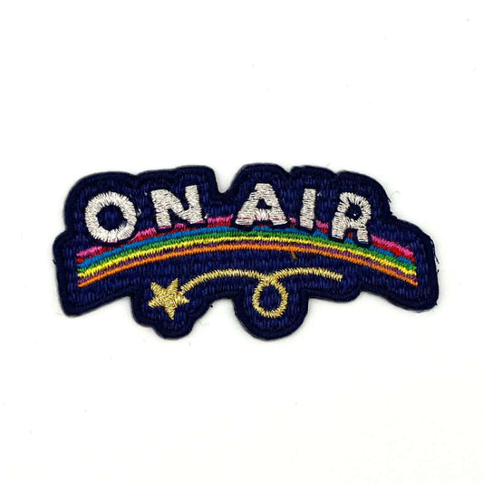 ヤングタウン刺繍ワッペン(ON AIR)※アイロンワッペン・ステッカー両用タイプ