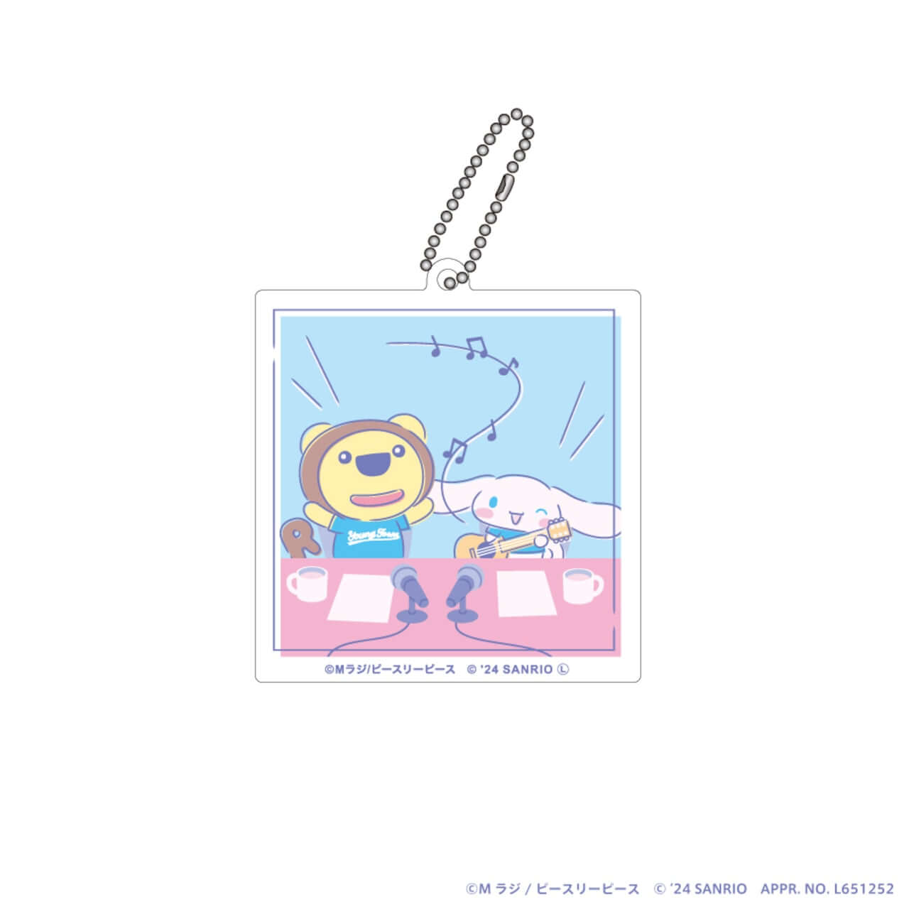 ヤングタウン×サンリオキャラクターズ トレーディングアクリルキーホルダー■全部入りBOX